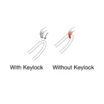 Vertigo WL Petzl mosquetón vía ferrata key lock