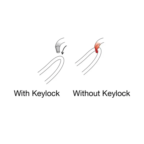 Vertigo WL Petzl mosquetón vía ferrata key lock