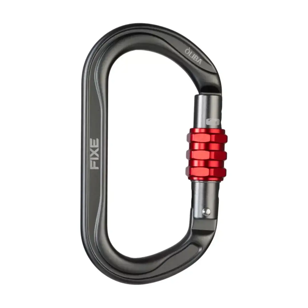 Oliba Screw Fixe mosquetón simétrico para espeleología y poleas material de montaña tucana fixe Oliba Screw Fixe mosquetón simétrico para espeleología y poleas material de montaña tucana fixe
