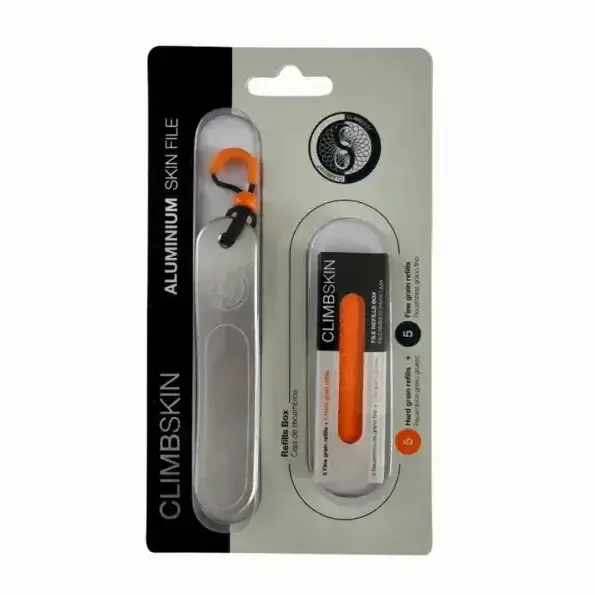 Climbskin Aluminium Skin File lima escalada con recambios Climbskin Aluminium Skin File lima escalada con recambios