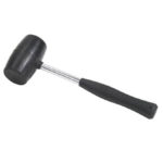 Rubber Steel Mallet martillo para piquetas y tiendas de campaña accesorios camping