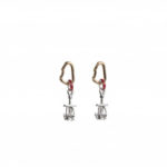 Pendientes Friend Rojo regalos para escaladores joyería de montaña y escalada