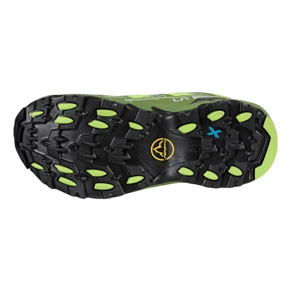 Ultra Raptor Jr Kale Lime Green la sportiva calzado de trail y senderismo niños