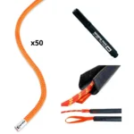 50m Dana 10 + Rotu + Protector cuerda kordas barranquismo oferta rotulador cuerda