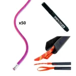 50m Iris 9 + Rotu + Protector pakck oferta cuerda y rotulador barranquismo