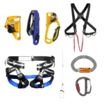 Pack Completo Espeleología oferta material espeleo arnés bloqueadores puño croll stop petzl aventure verticale mtde