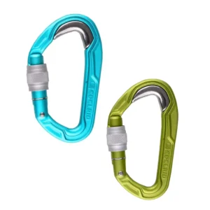 Bulletproof Screw Edelrid mosqueton tipo b con seguro de rosca y refuerzo de acero