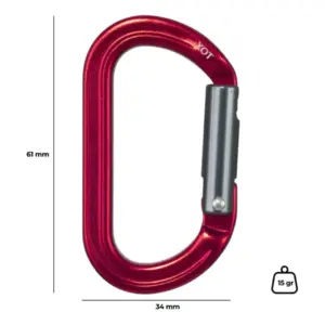 Mosquetón Xot Sin Seguro fixe