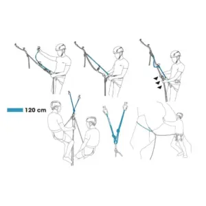 Dynaloop 120cm Beal aro de cuerda cosida